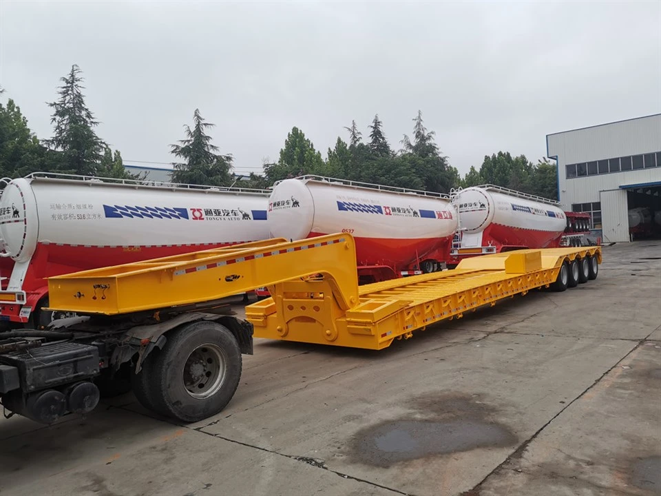 Trelar Semi Gwely Isel Gooseneck Hydrolig