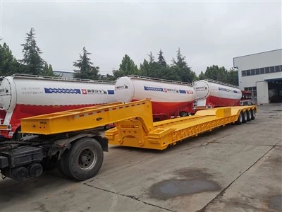 Trelar Semi Gwely Isel Gooseneck Hydrolig