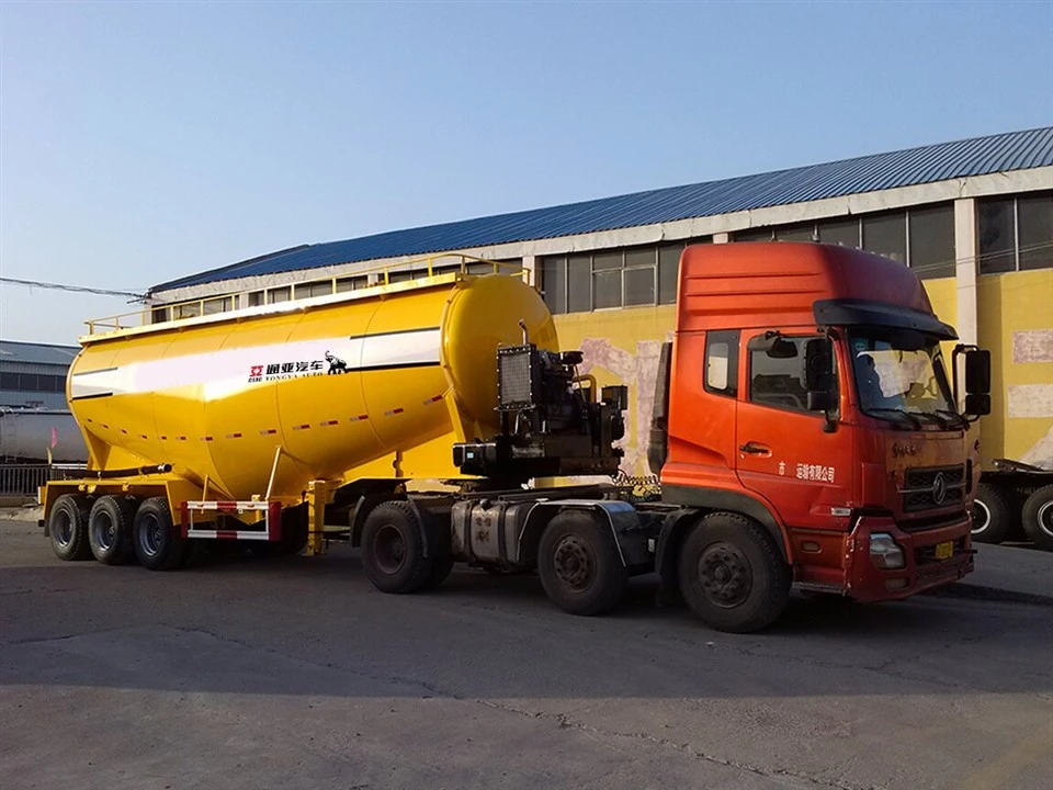 3 Trelar lled -ôl -gerbyd Tnker Powdwr Axle ar Werth