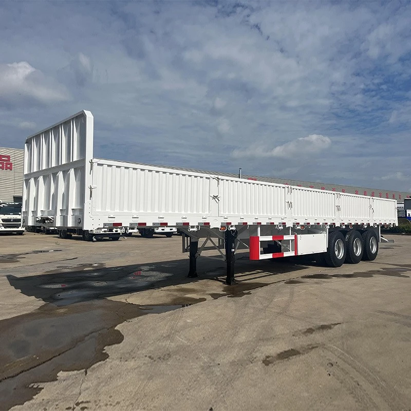 Lled -ôl -gerbyd Wal Ochr 3axles